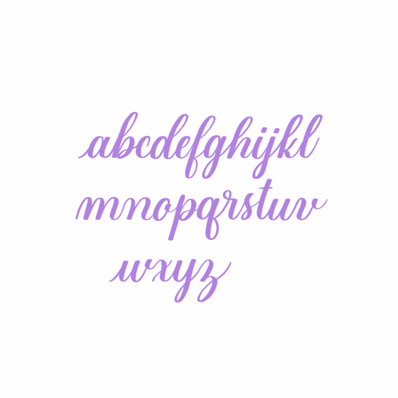 Alpha Script – Procreate Brush for Smooth Calligraphy - Image 3
